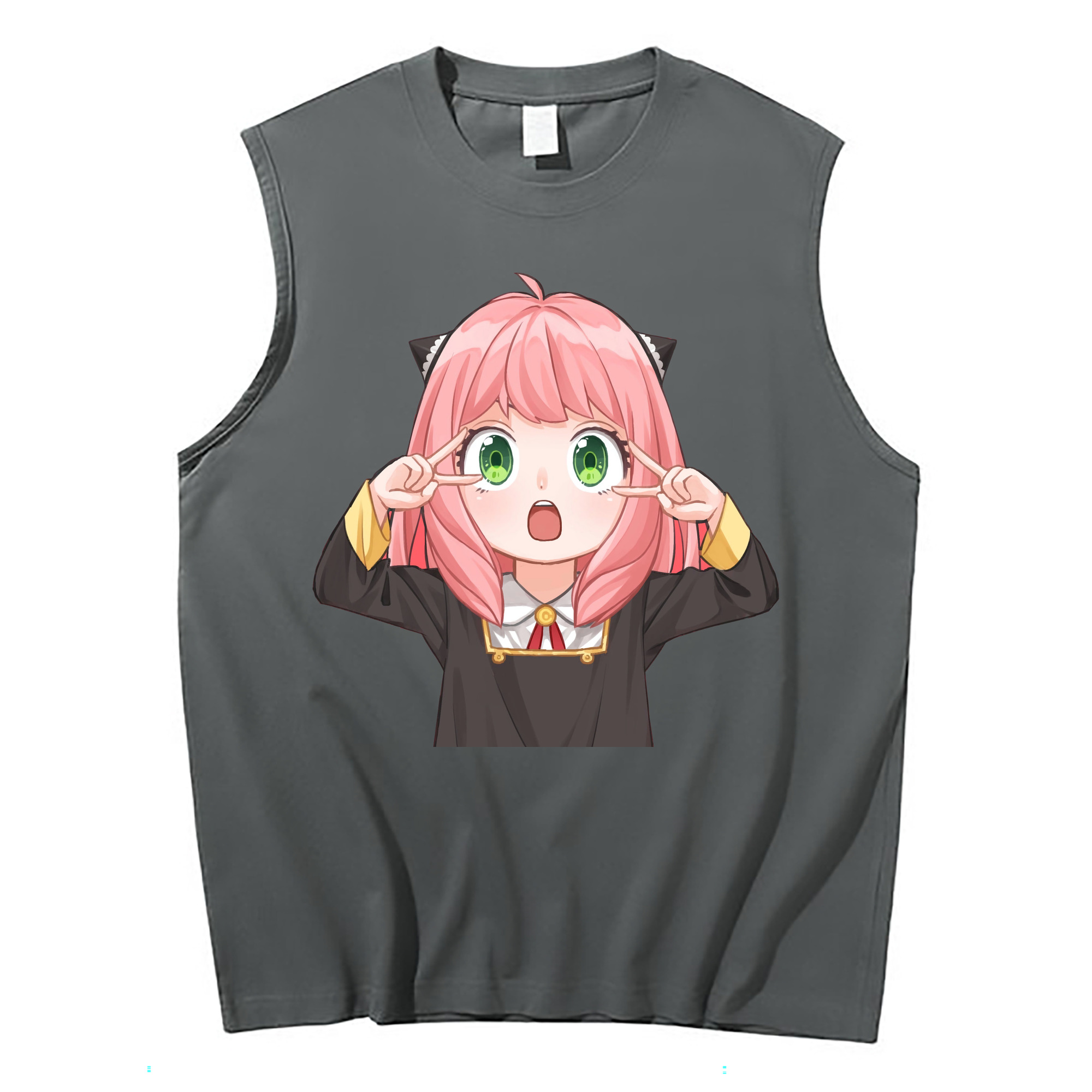 （画像用） SPY×FAMILY间谍家家酒 コットン100％タンクトップ（フロントプリント）